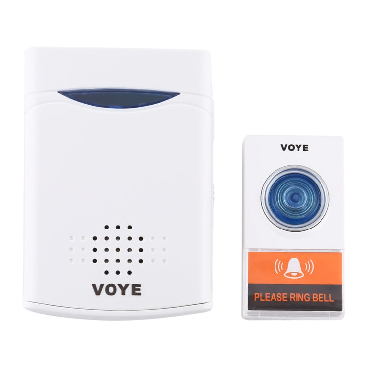 VOYE V006A Home Music Remote Control Wireless Doorbell with 38 Polyphony Sounds, V006A VOYE V006A Home Music Remote Control Wireless Doorbell with 38 Polyphony Sounds, V006A